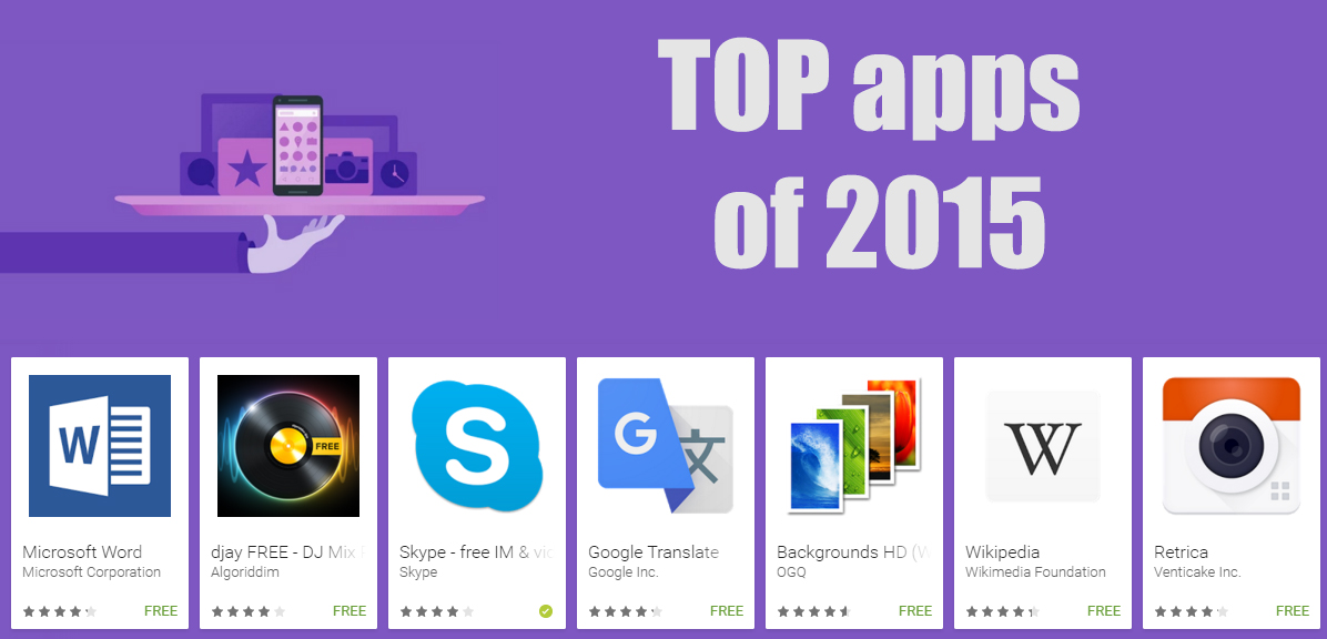 TOP FREE APPS AND GAMES 2015::Appstore for Android