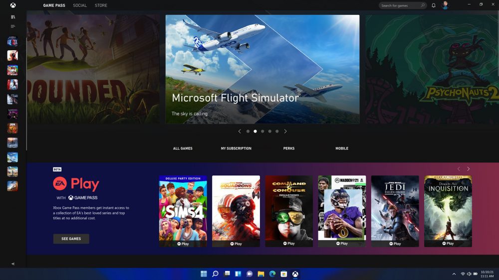 microsoft game pass pc app