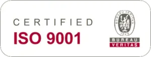 ISO 9001:2015 certificate issued to HiTech Service LLC by Bureau Veritas